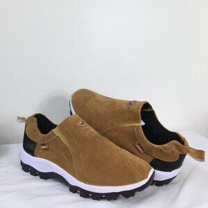 2 Vodi Sport Mens Light Brown Hiking Sport Shoe Size 8 NEW Without Tags